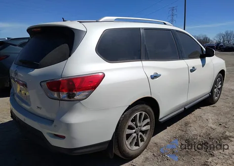 2015 Nissan Pathfinder Sv z USA, uszkodzony, nr VIN 5N1AR2MN1FC652642
